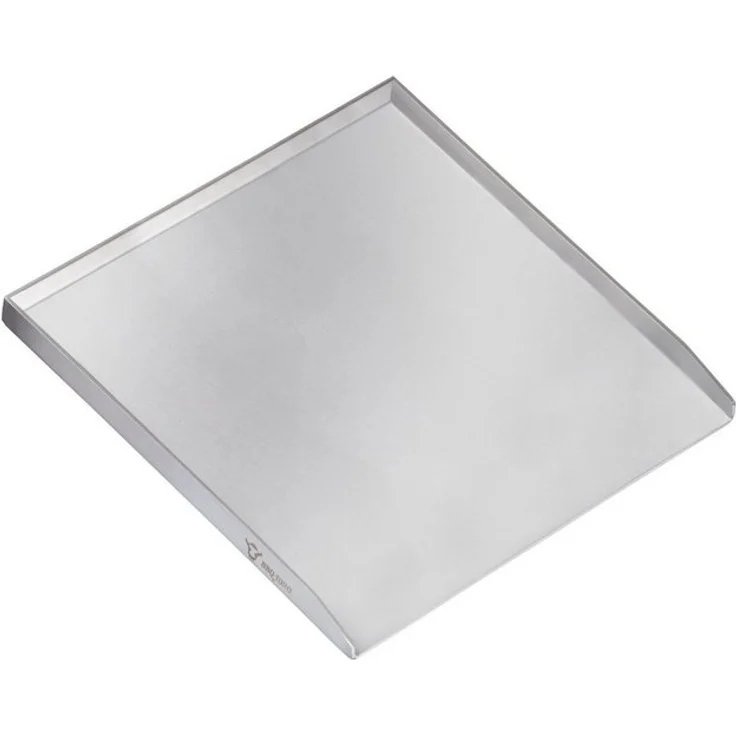 BBQ-Toro Grillplatte Edelstahl Grillpfanne, 40 x 41,5 cm, BBQ Plancha, Grillblech (1-St), Einfache Reinigung – Bild 4