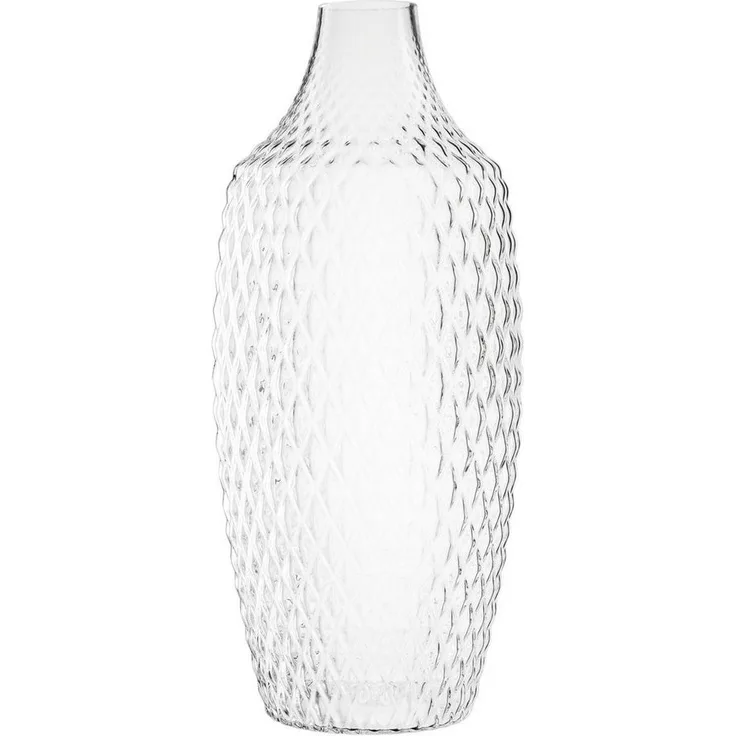 Leonardo Vase Poesia, Blumenvase, Glasvase, Dekovase, Kalk-Natron Glas, Klar, H 60 cm, 076445