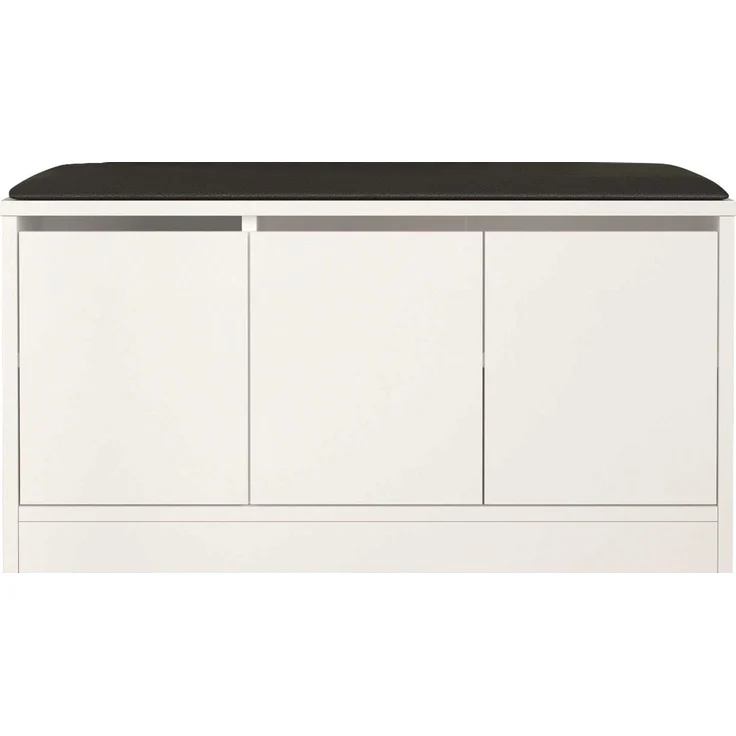 Skye Decor 'ELN2-W' Schuhschrank, Weiß, 89,6 x 45,8 x 35,5 cm – Bild 6