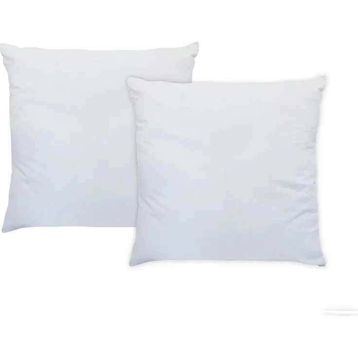 DREAMEA - MARIN Kopfkissen Stoff Weiß - B 60 cm x H 10 cm x L 60 cm