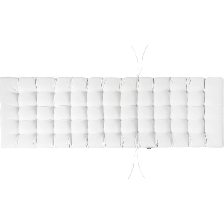 Liegenauflage CESANA PREMIUM 192x56 cm Cremeweiß – Bild 4