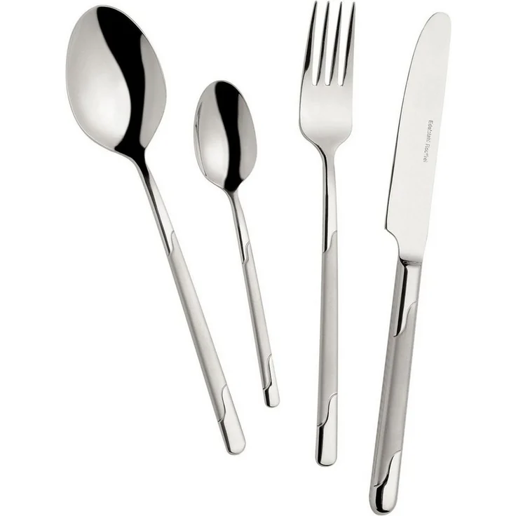 Mulex Besteck-Set Seattle (30-tlg), 6 Personen, Edelstahl 18/0, teilsatiniert – Bild 5