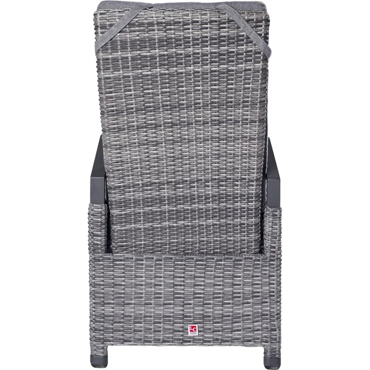 LC Garden Gartenstuhl Komido Dining Positionsstuhl Verstellsessel grau-mix (Positionsstuhl) – Bild 6