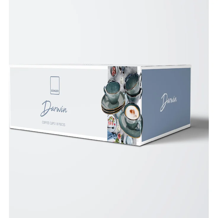 SÄNGER Kaffeetassen Set Darwin für 4 Personen – Bild 4