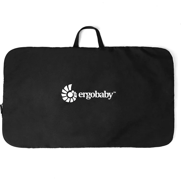 Ergobaby Evolve Bouncer Transporttasche für die Ergobaby 3-in-1 Babywippe Babyschaukel für Neugeborene ab Geburt, Black