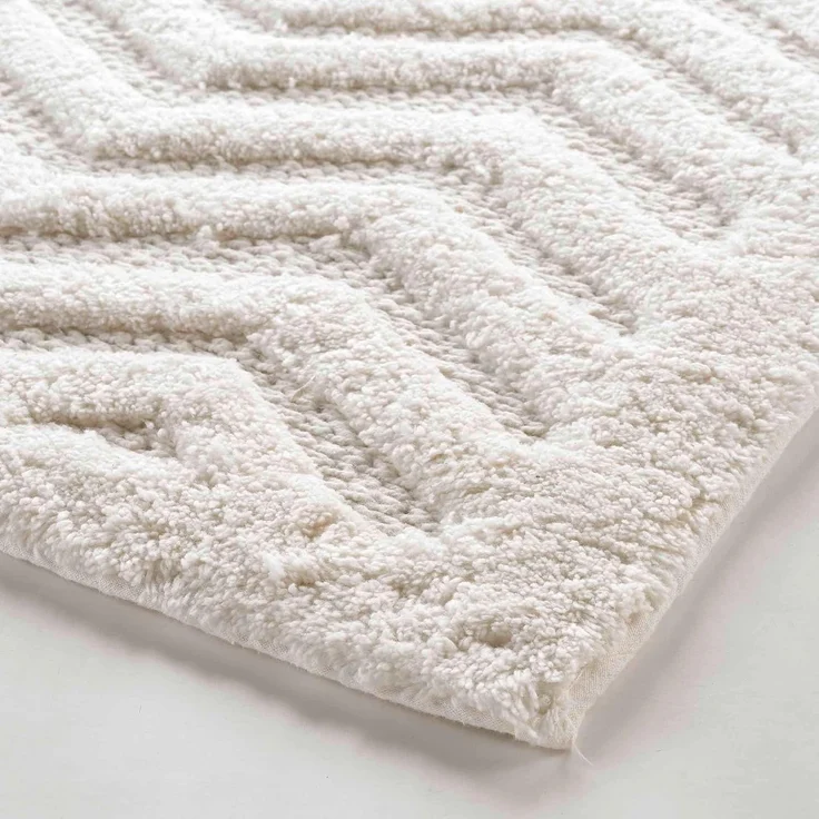 Douceur d'Intérieur Angelis Badematte (50x80 cm), getuftete Jacquard-Baumwolle – Bild 5