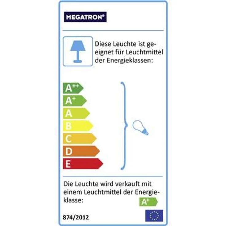 Megatron MT75404 Einbauleuchte LED GU10, GU5.3 6W, gebürstetes Eisen – Bild 3