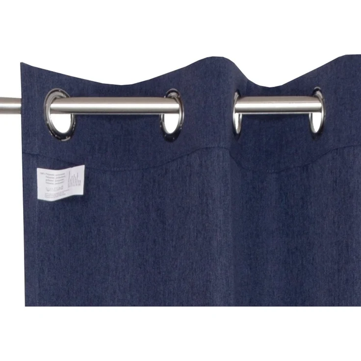 Esprit Vorhang Harp (1 St), Ösen, blickdicht, Webgardine blickdicht mit Ösen, fertig konfektioniert – Bild 4