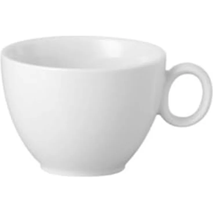 Thomas Loft Espressotasse, Mokkatasse, Obertasse, Porzellan, Weiß, Spülmaschinenfest, 80 ml, 14717