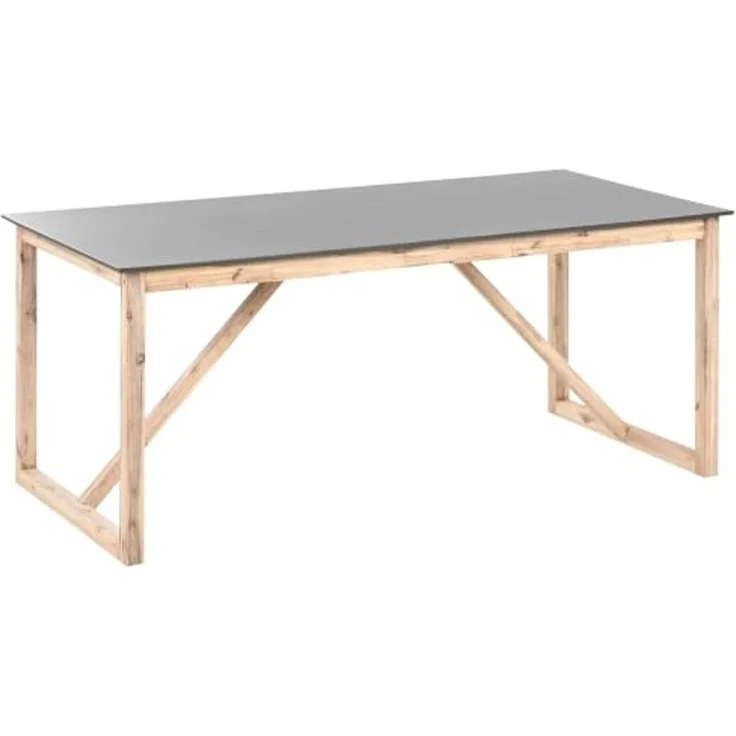 Gartentisch NOTTERI 180 cm 90 cm Beton Grau – Bild 1