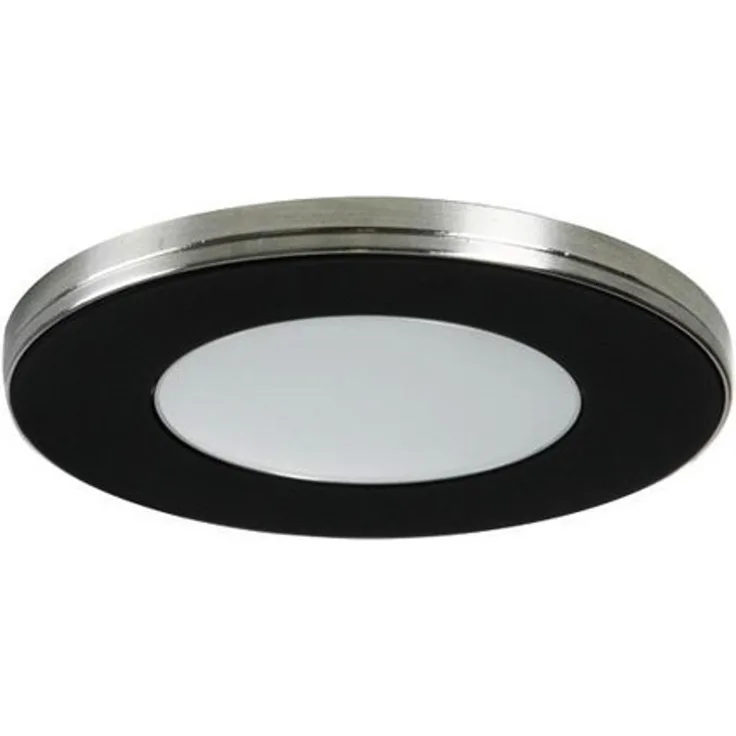 Brumberg 12164083 12164 12V DC 2,6W schwarz LED-Deckeneinbaustrahler.