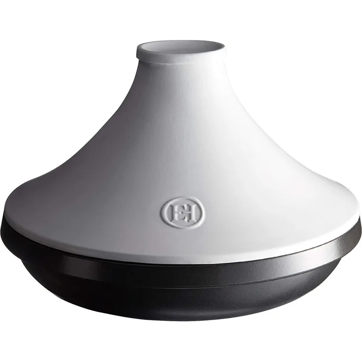 Emile Henry EH779566 Tajine Delight, Keramik, Induktion, 4 Liter, Schwarz