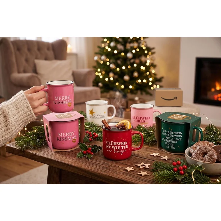 Kult-Becher Kaffeetasse Tasse 0,25l Geschenk Weihnachten la vida Girls 9041371 – Bild 2