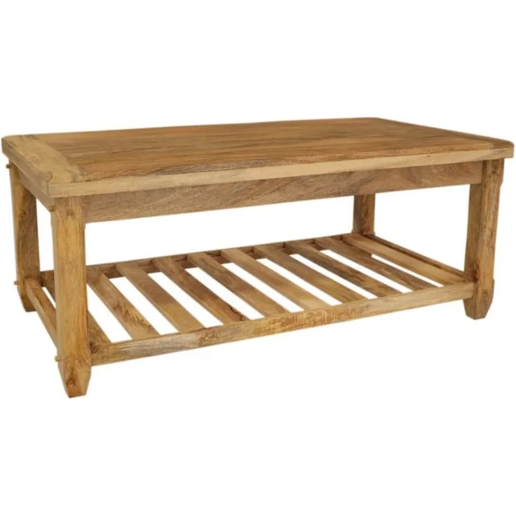 Couchtisch 110x45x60 cm Devi aus Mangoholz