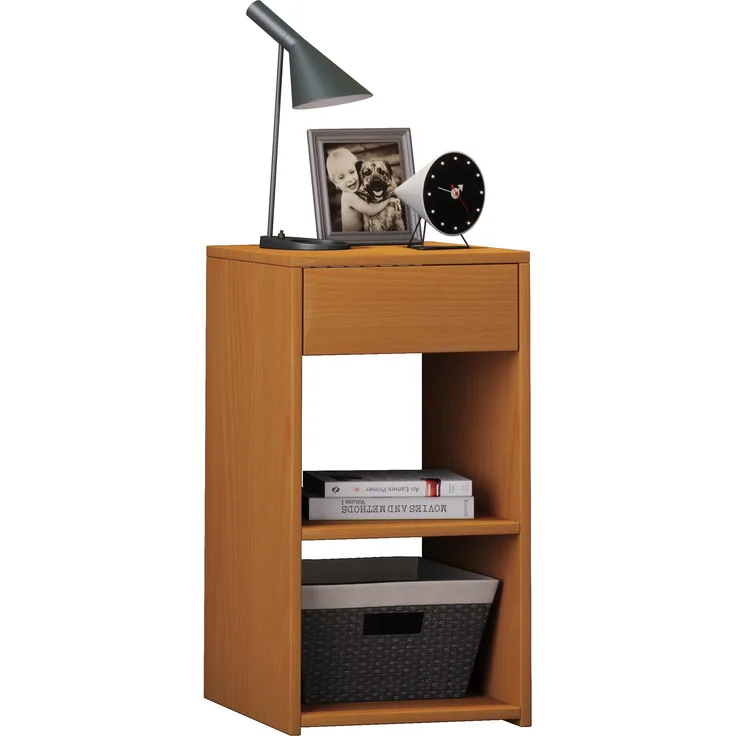 VCM Nachttisch Sledo 913241 Buche H. 65 x B. 35 x T. 35 cm