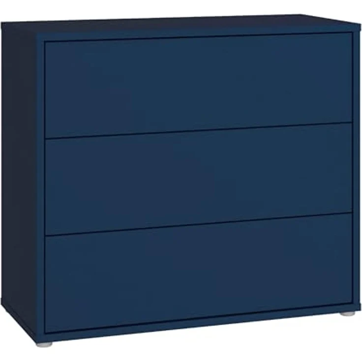 FORTE Kommode Alice Springs, Kommode, 3 Schubkästen B/H/T 94,8/83,1/41,5, Schubkästen mit Vollauszug, grifflos,Push to open – Bild 1