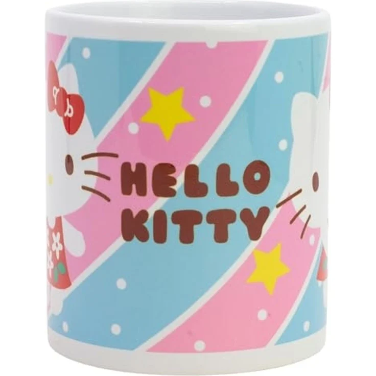 Hello Kitty Tasse 325ml Poema Design – Keramikbecher im Geschenkset für Mädchen – Bild 2