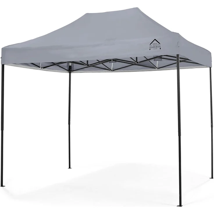 All Seasons Gazebos 3x2 m vollständig wasserdichtes Faltpavillon - Metallisch Grau