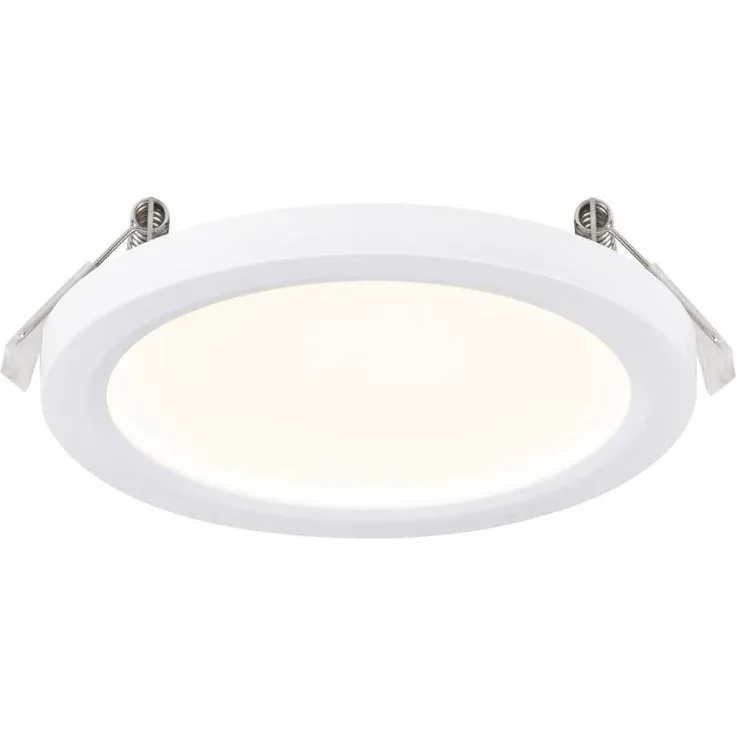 Nordlux SOLLER LED Einbaustrahler weiß 600lm IP44 Stepdimmer 12,9x12,9x2,5cm