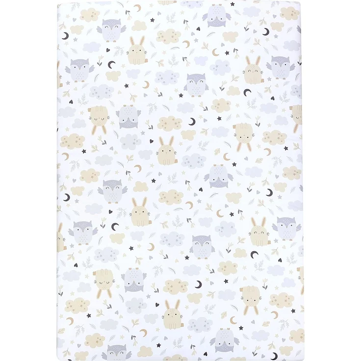 TupTam Abwischbare Wickelauflage, Farbe: Dream Big, Größe: 72x85 cm