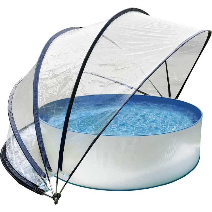 Miganeo Deluxe Cabrio Dome für Pools bis 366x132 cm | 240 cm hoch – Bild 1