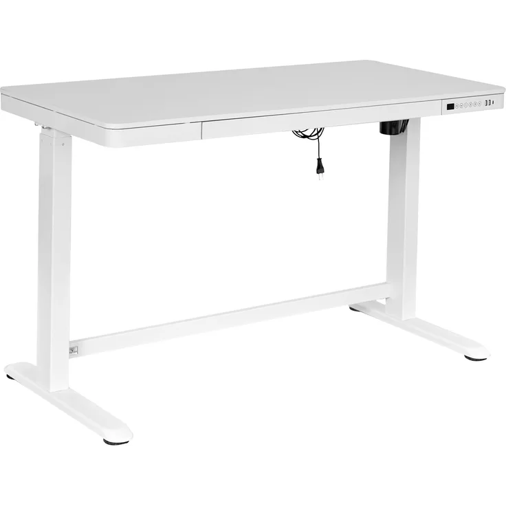 LIFETIME Schreibtisch RISE elektrisch verstellbar mit Schublade und USB