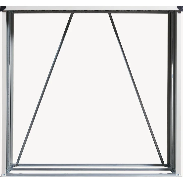 Feuerholzregal Kalmar 158x47x152cm aus Stahl Anthrazit [casa. pro] – Bild 6