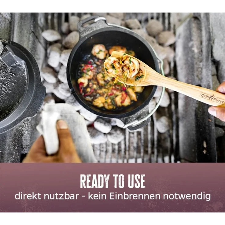 Grillfürst Dutch Oven BBQ Edition DO4 – Bild 7