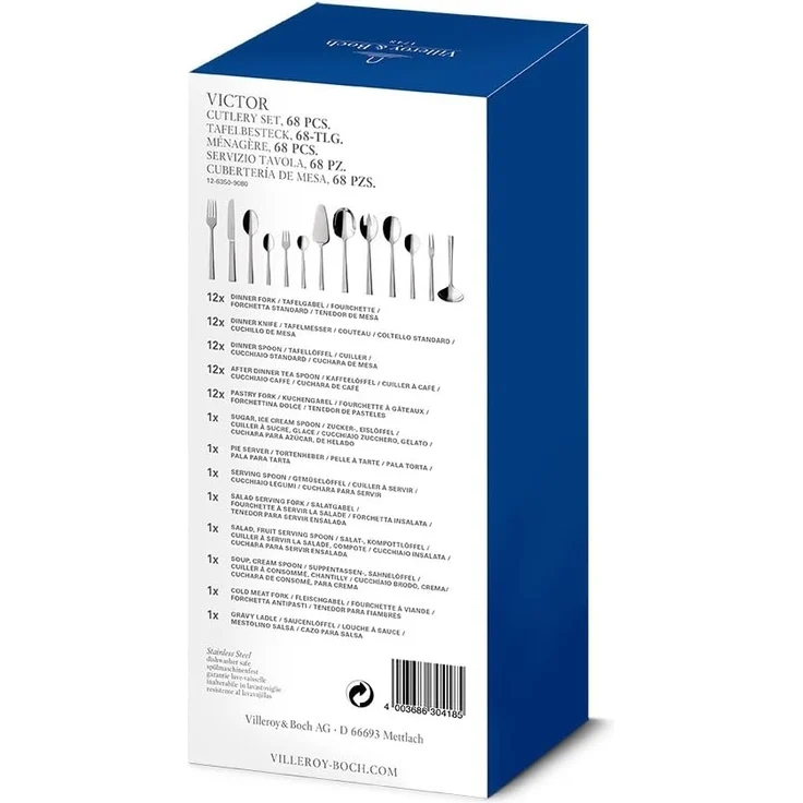 Villeroy & Boch Victor Tafelbesteck 68-teilig – Bild 4