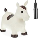 Hüpftier Pferd in Weiß 10042352