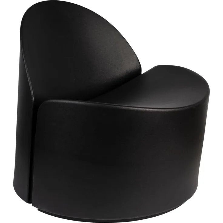 banne Lounge Chair Bloom Black-Black