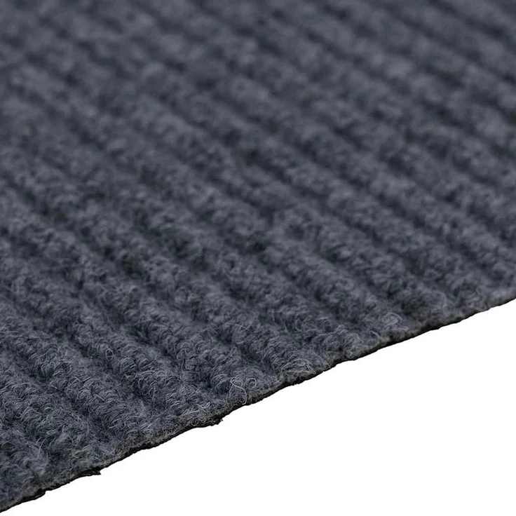 vidaXL Teppichläufer Grau 80 x 250 cm Stoff 42011417 – Bild 5