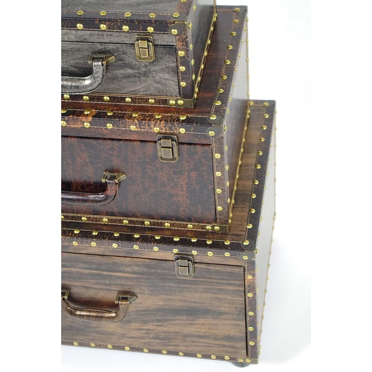 Kobolo Regal Kommode Kofferkommode VACAY aus MDF und PU – Bild 5