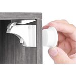 Babysicherheit Magnetisches Schrankschloss 20 Schlösser mit 3 Schlüssel, unsichtbare Kindersicherung für Schrank und Schubladen, ohne Bohren und Schrauben - Norjews