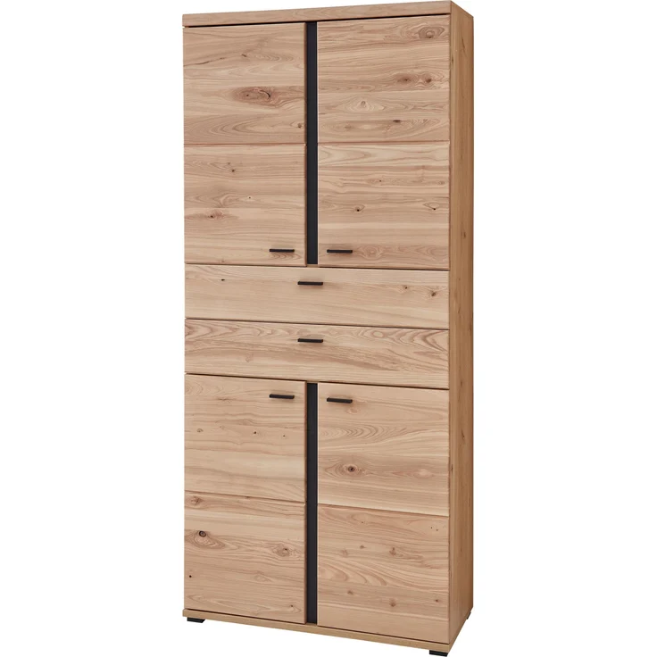 Büroschrank Sonos, Echtholz, Holzwerkstoff, Metall, Holzfarben, 90 x 203 x 38 cm – Bild 1