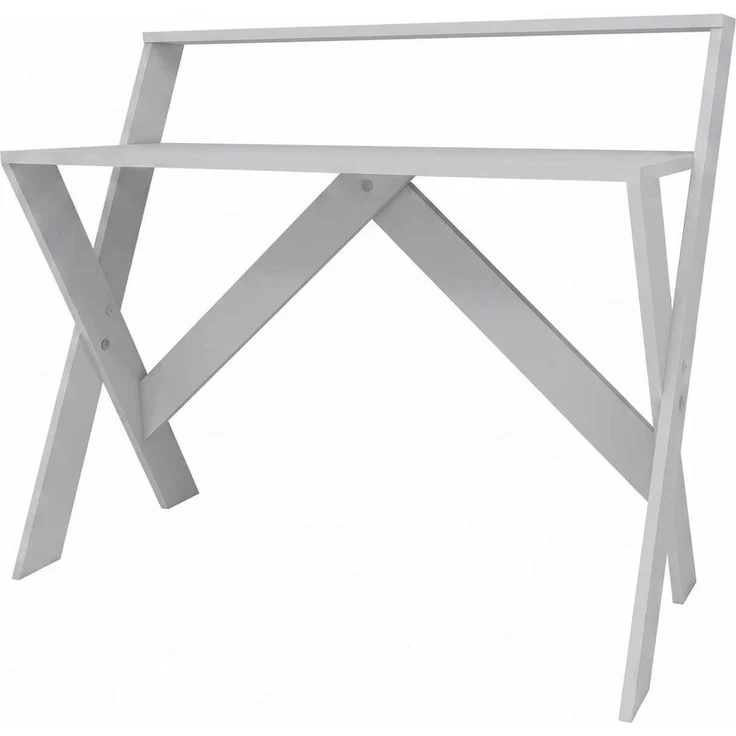 Skye Decor 'X - White' Schreibtisch, Weiß, 90 x 88 x 50 cm – Bild 4
