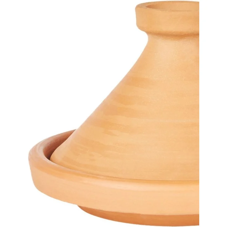 Marrakesch Orient & Mediterran Interior Dampfgartopf 2er Set ORIGINAL Tajine Aladin Ø 31 cm + Nord-Afrikanische Küche Buch, Ton (2-tlg), Handarbeit – Bild 2