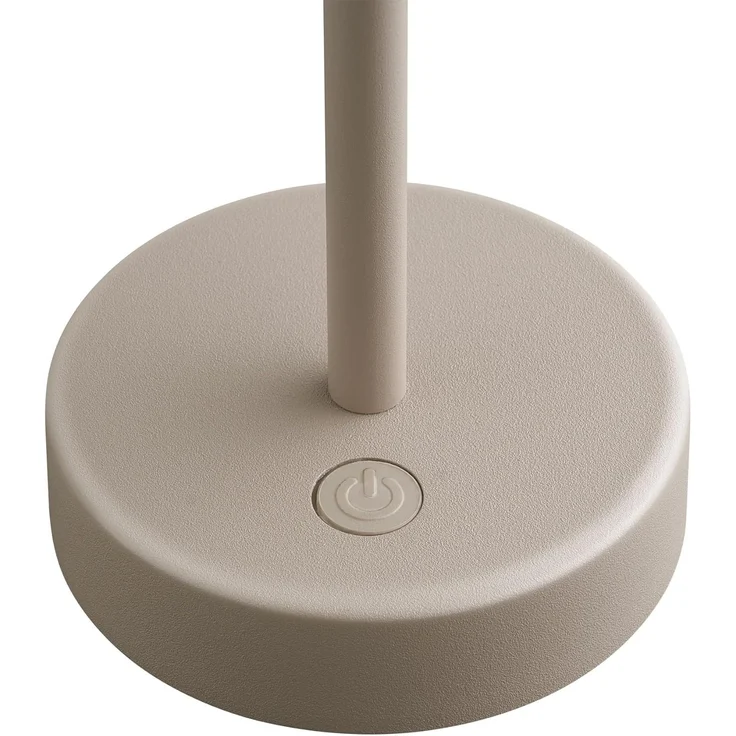 Nordlux Ellen to go LED Akku Tischleuchte beige für Außen und Innen IP44 3000K dimmbar – Bild 2