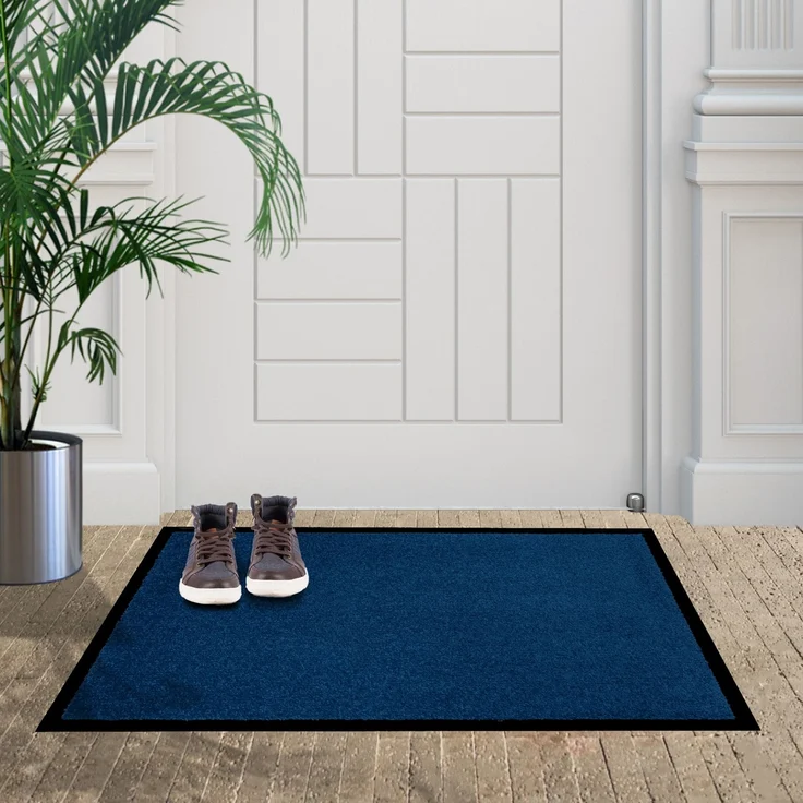 Furni24 Fußmatte - Blau, 60 x 90 cm – Bild 5