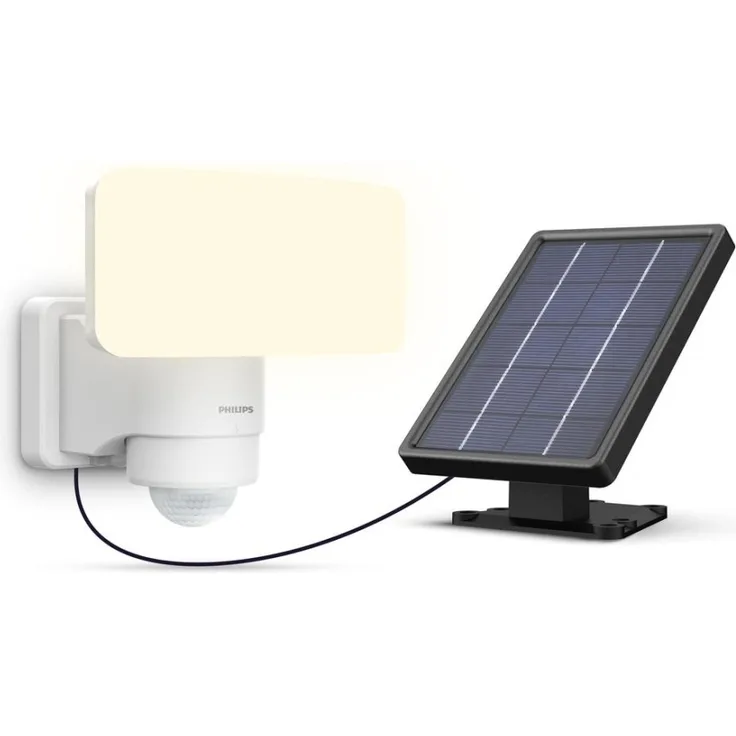 Philips Solar Wandleuchte Tylus 18,5 x 21,5 x 17 cm kaltweiß