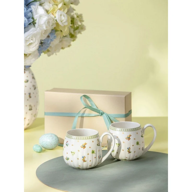 Villeroy & Boch Easter Delight Henkelbecher 350 ml 2er Set – Bild 1
