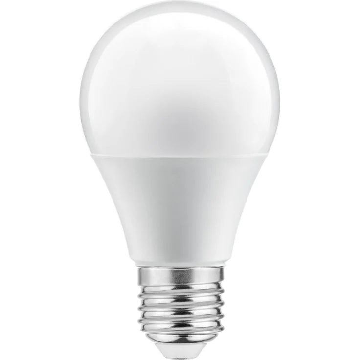 GTV LED Lampe A60 E27 9,3W 820lm 4000K Neutralweiß 230V 200° mit Dämmerungssensor Automatik Glühbirne – Bild 1