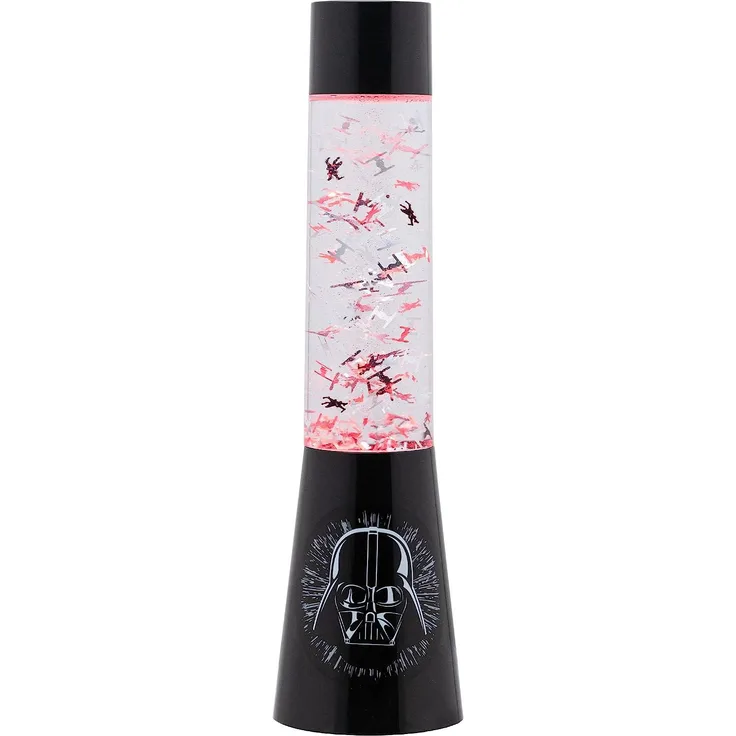 Paladone Star Wars Glitter Lava Lamp, Flow Lamp Mood Lighting, 33 cm Tischlampe - Lampe - Schreibtischlampe, Estándar, Mehrfarbig