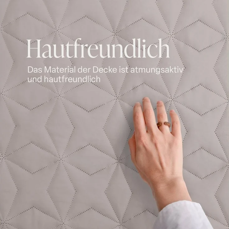 Bestlivings Tagesdecke 220x240 cm, mit Steppung in diversen Designs – Bild 3