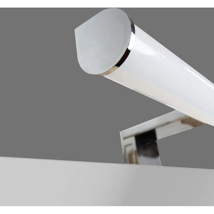 kalb LED Spiegelleuchte LED 600mm Aufbauleuchte 230V Badezimmer Leuchte verchromt, 600mm neutralweiss, neutralweiß – Bild 2