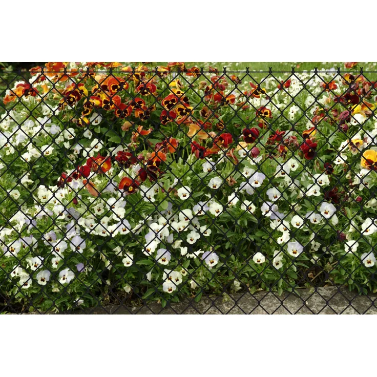 Garden 'N' More Maschendraht Zaunset anthrazit, Länge: 15m, Höhe: 83 cm