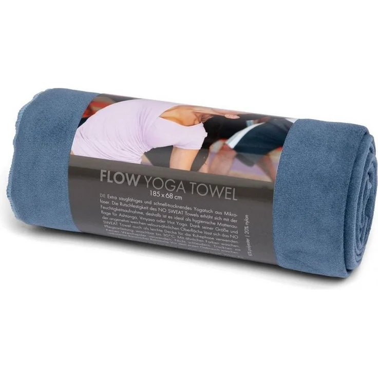 bodhi Sporthandtuch Yogamattenauflage FLOW Towel L moonlight blue – Bild 3