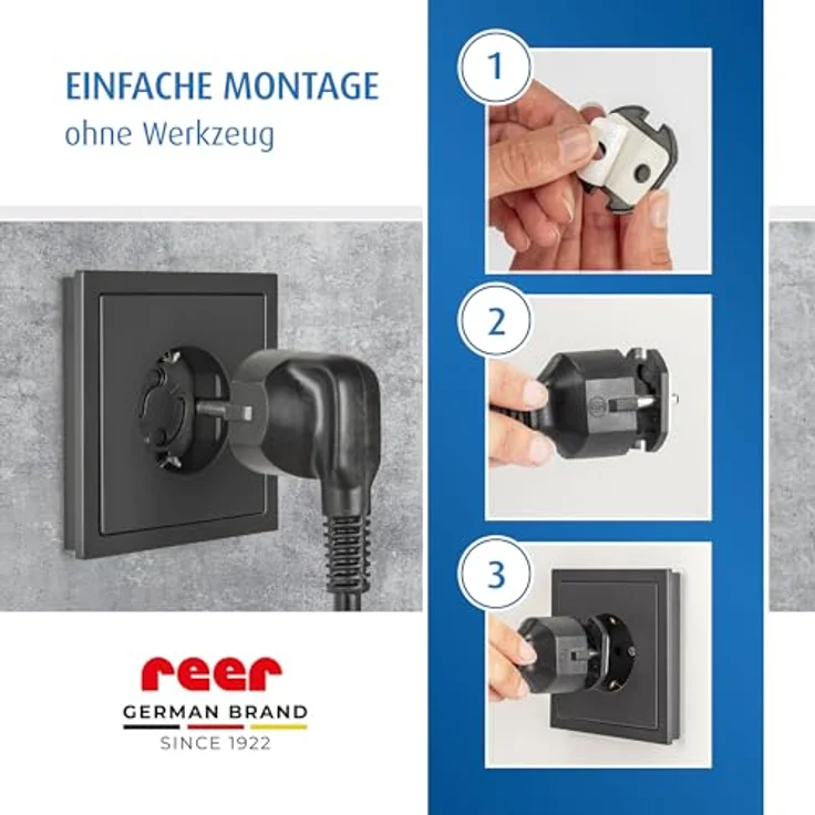 REER Steckdosensicherung schwarz 20Stück – Bild 6