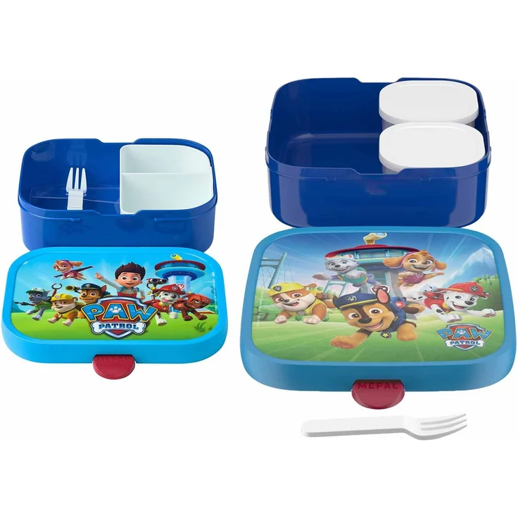 Mepal CAMPUS Brotdosen-Set mit Gabel Paw Patrol Pups (2025) – Bild 2