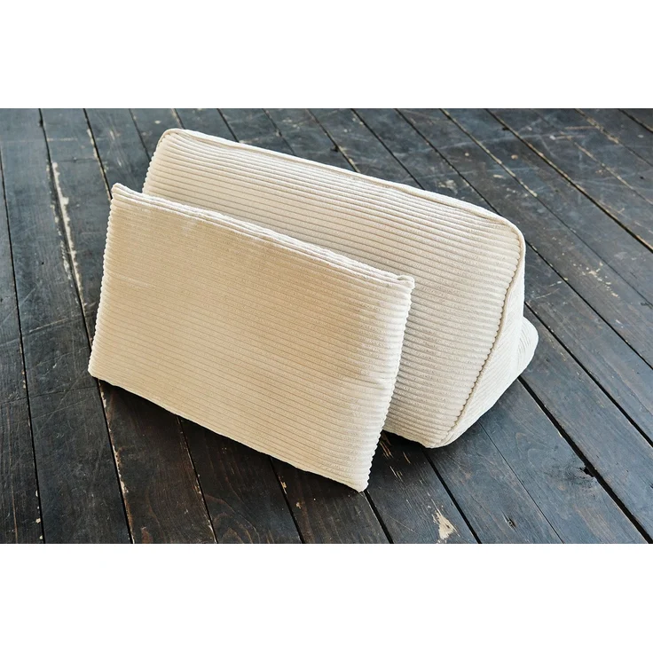 KAWOLA Modulsofa WIOLO SOFT 5 Module 5 Rückenkissen Cord cremeweiß 84 x 222 x 333 cm – Bild 7